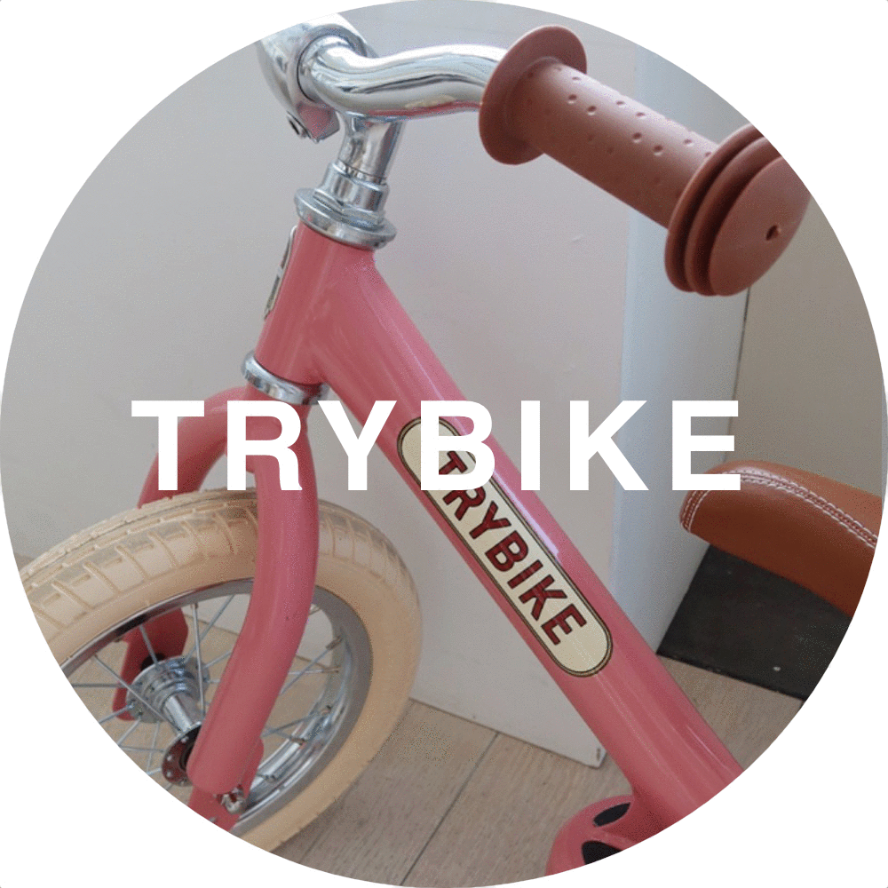 Trybike Borsa da Manubrio Bici - Marrone - Compatta e Pratica! unisex  (bambini)