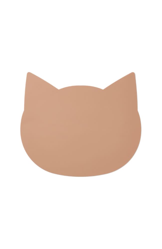 Aura Cat Placemat - Dark Rose