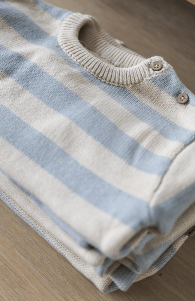 Knit Pullover Morgan - Blue Stripe