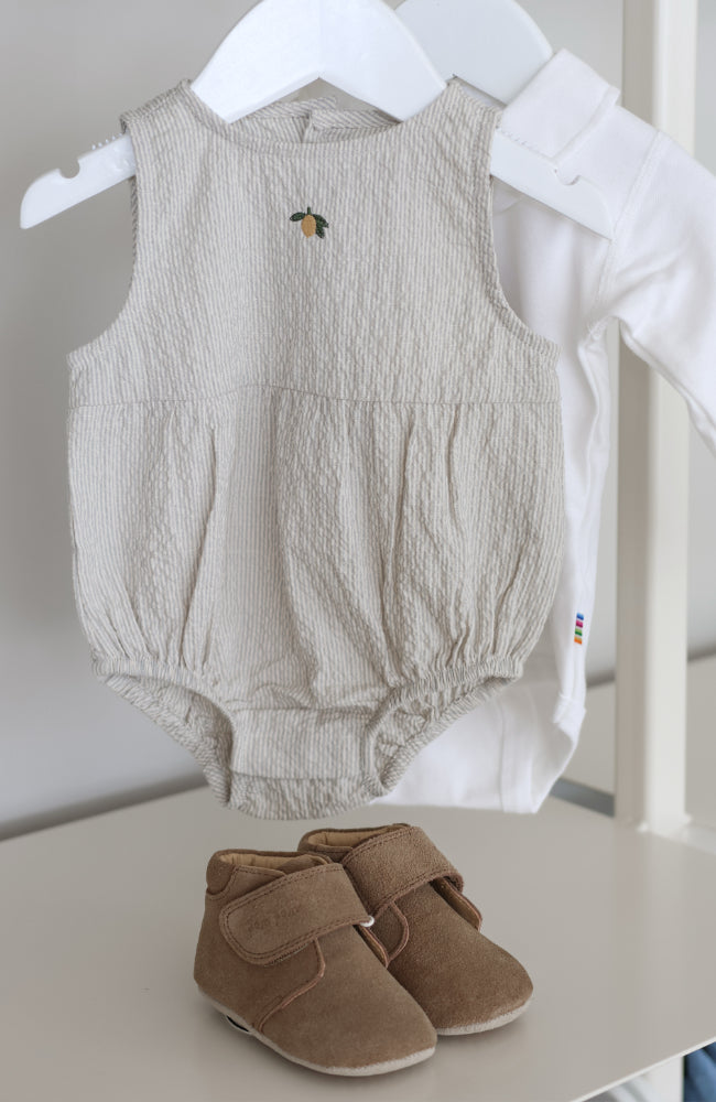 Elliot Romper - Quarry Stripe