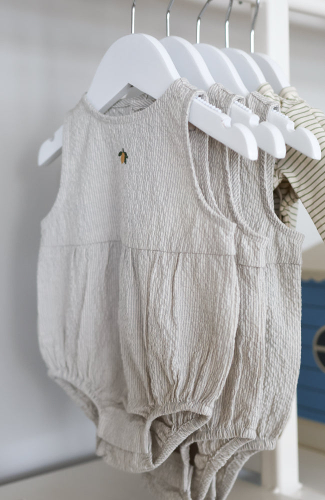 Elliot Romper - Quarry Stripe