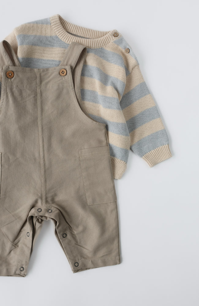 Overall Ivan - Beige Stone