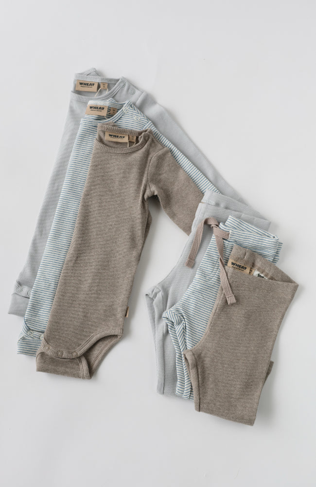 Rib Baby Leggings Maddy - Soft Blue st.56-92