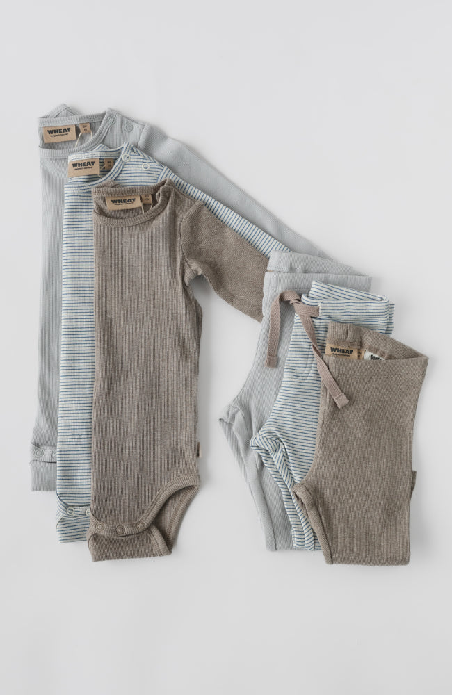 Baby Leggings Jules - Gravel Melange st.56-92