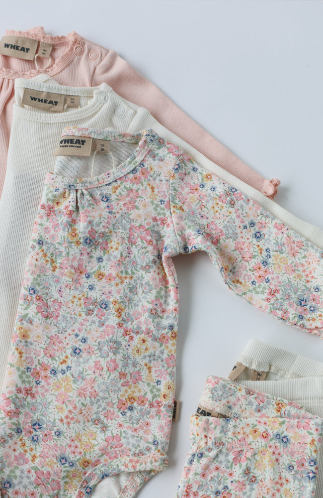 Body L/S Elmine - Bright Flowers