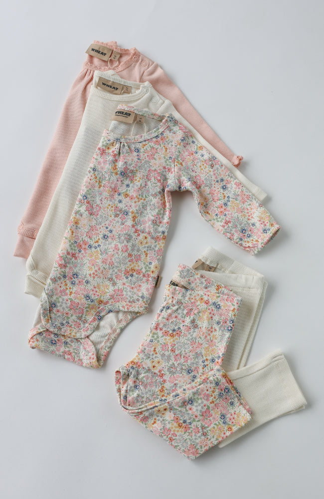 Body L/S Elmine - Bright Flowers