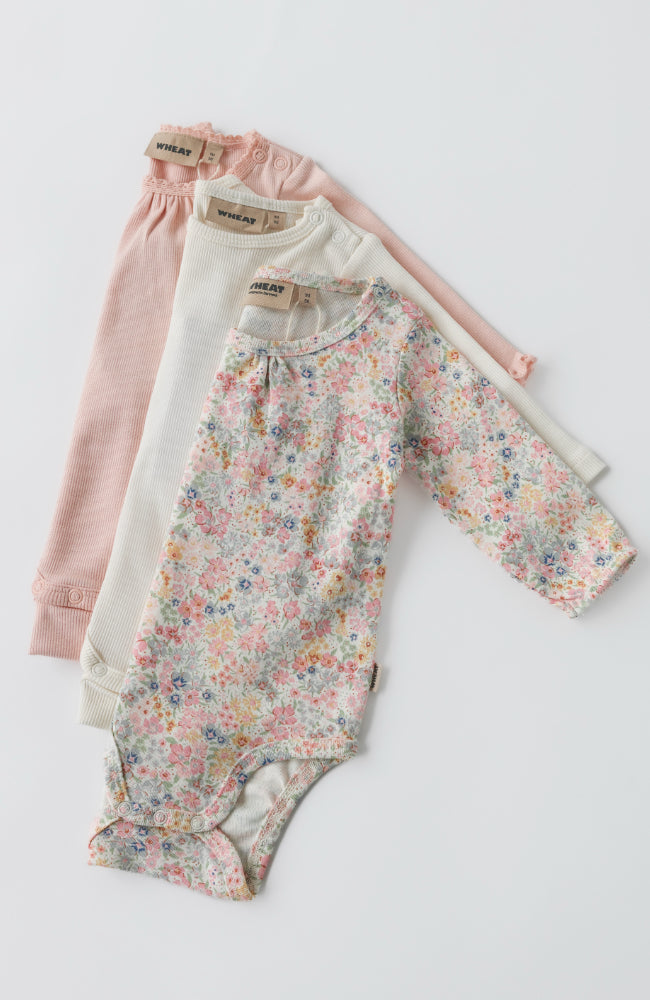 Body L/S Elmine - Bright Flowers