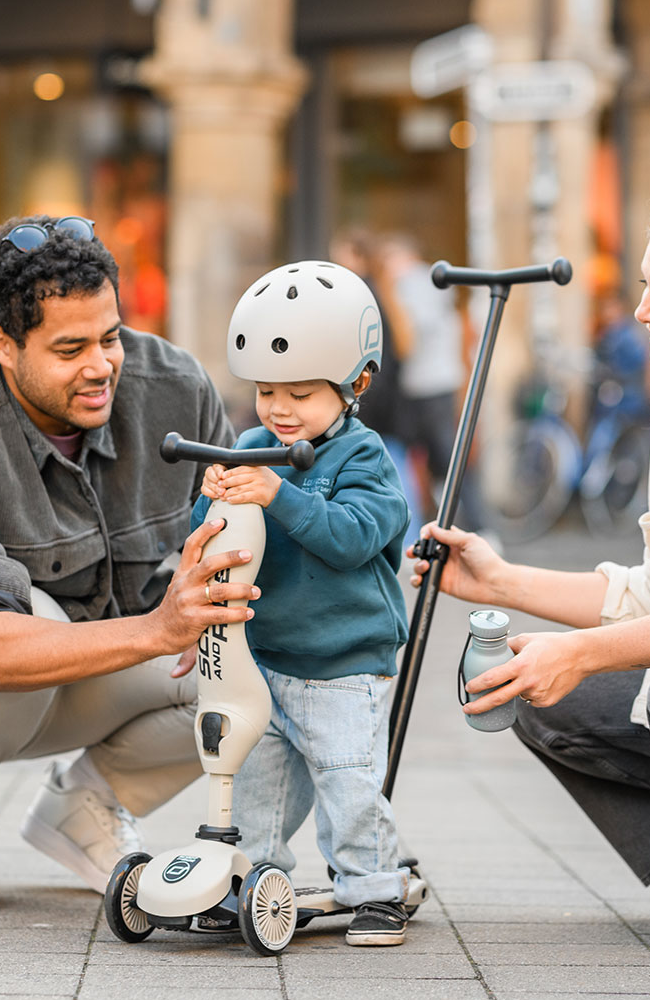 Highwaykick 1 Push&Go evolutionary scooter - Ash