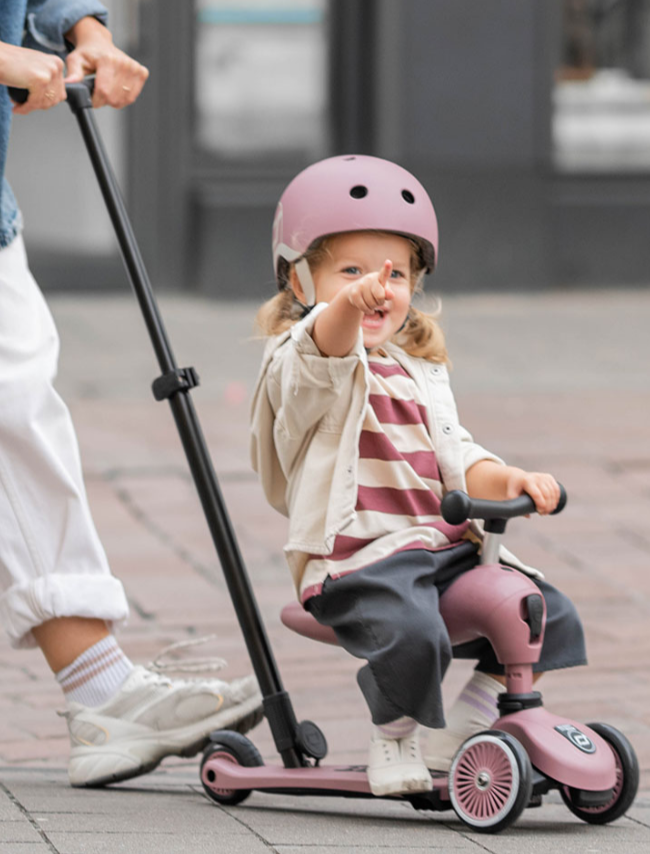 Highwaykick 1 Push&Go evolutionary scooter - Wildberry
