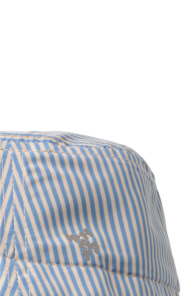 Bucket Hat Tilo Badge - Blue Swim Stripe