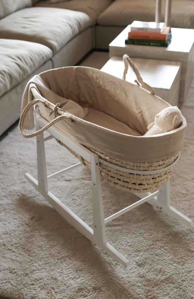 Muslin Moses Bedding - Oat