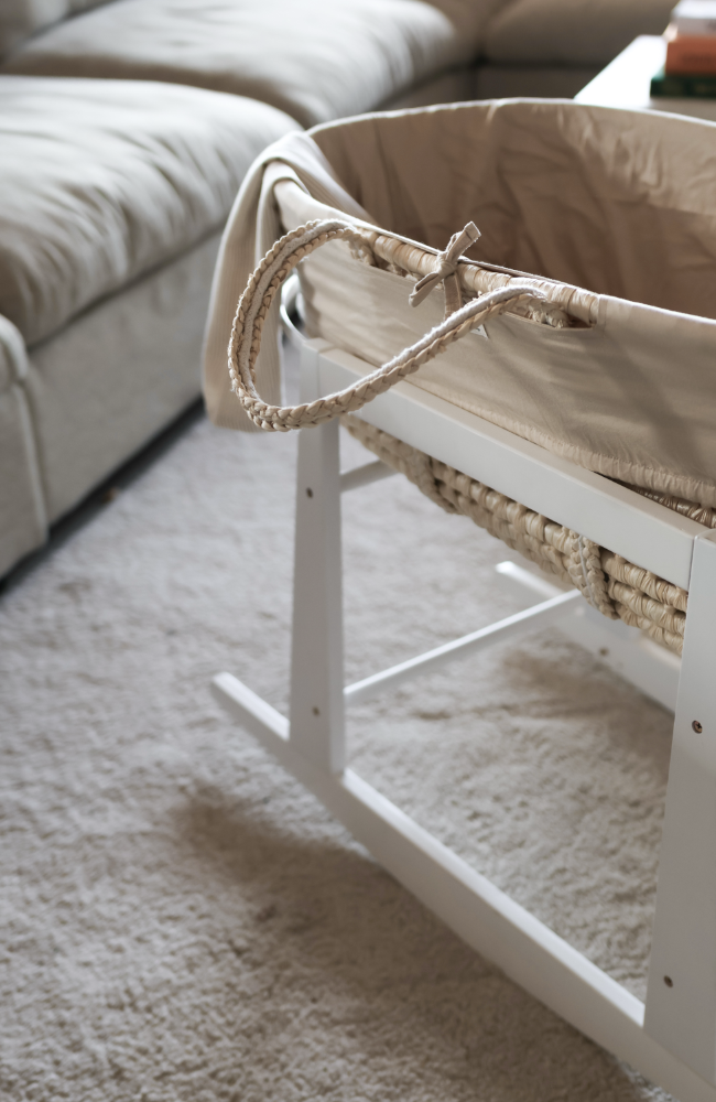 Muslin Moses Bedding - Oat