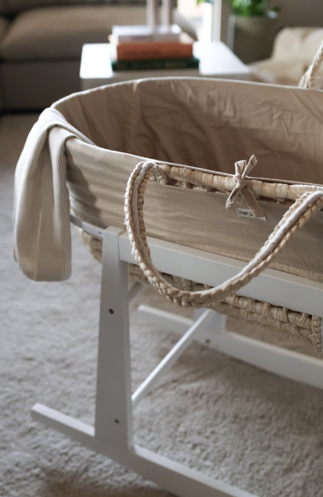 Muslin Moses Bedding - Oat