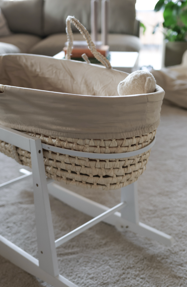 Muslin Moses Bedding - Oat