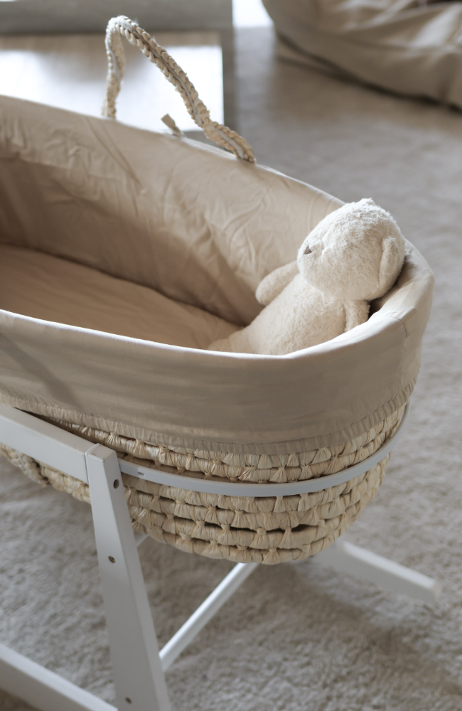 Muslin Moses Bedding - Oat