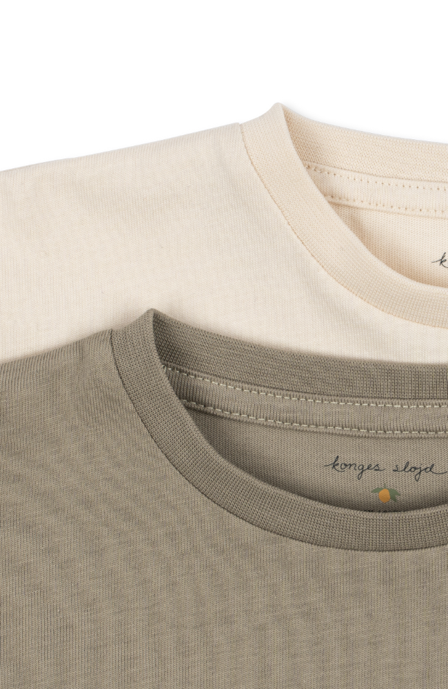 Lin LS Tee 2pk - Laurel Oak