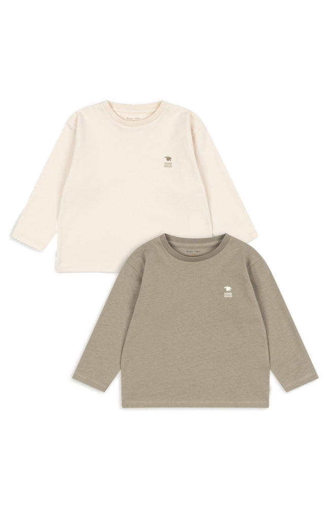 Lin LS Tee 2pk - Laurel Oak