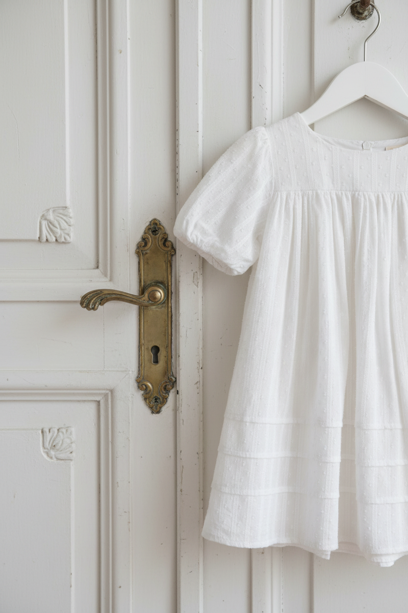 Duky Dress - White