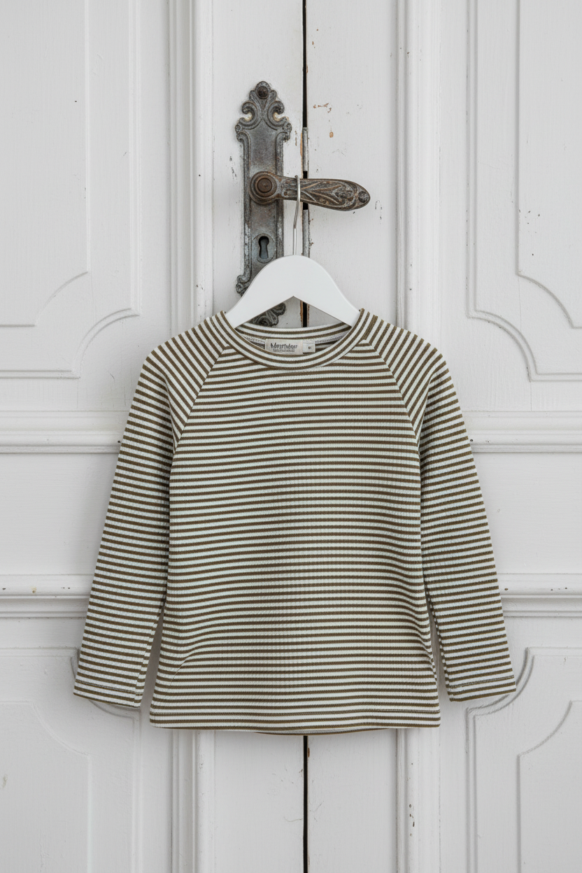 Swean Tee Swimwear - Dark Bronze Stripe