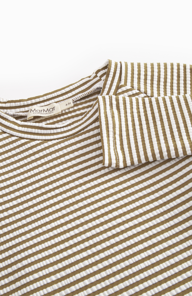 Swean Tee Swimwear - Dark Bronze Stripe