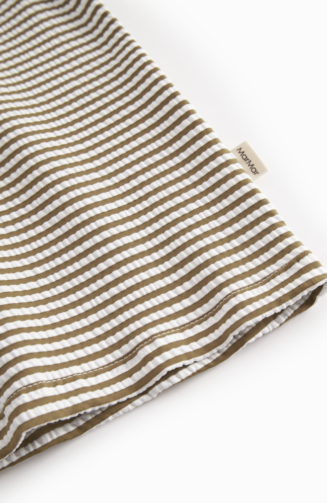 Swean Tee Swimwear - Dark Bronze Stripe