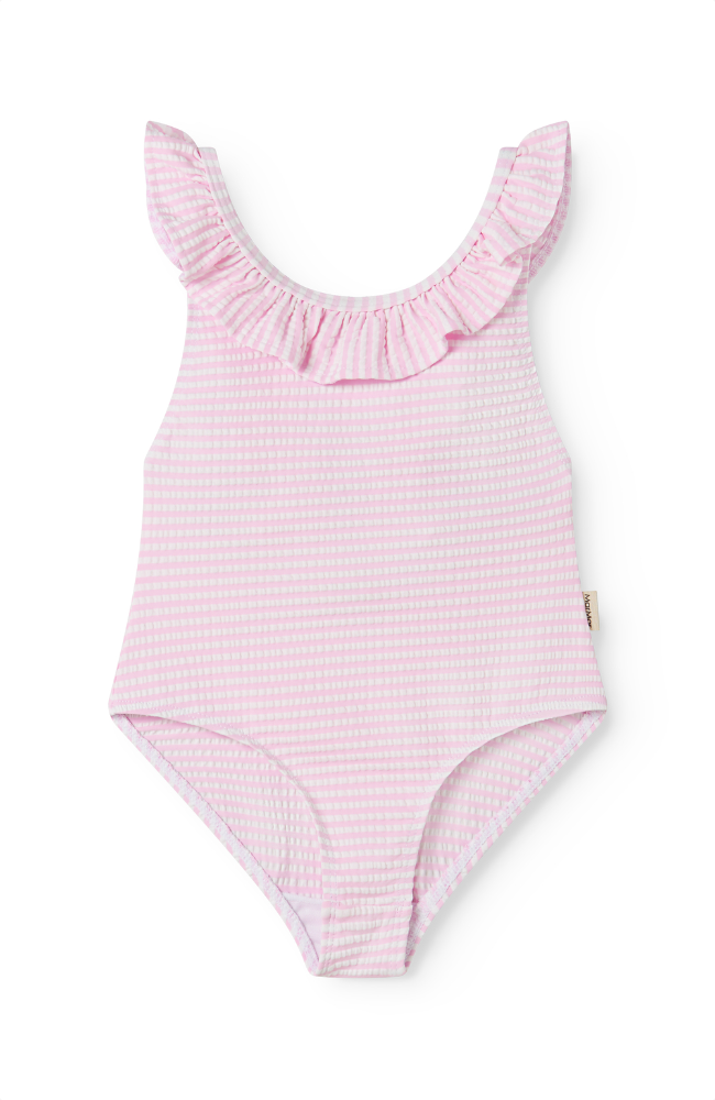 Swilla Bathing Suit - Pink Stripe