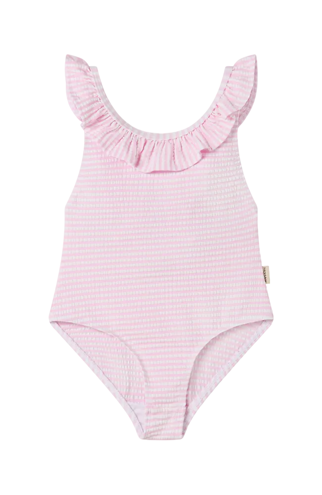Swilla Bathing Suit - Pink Stripe