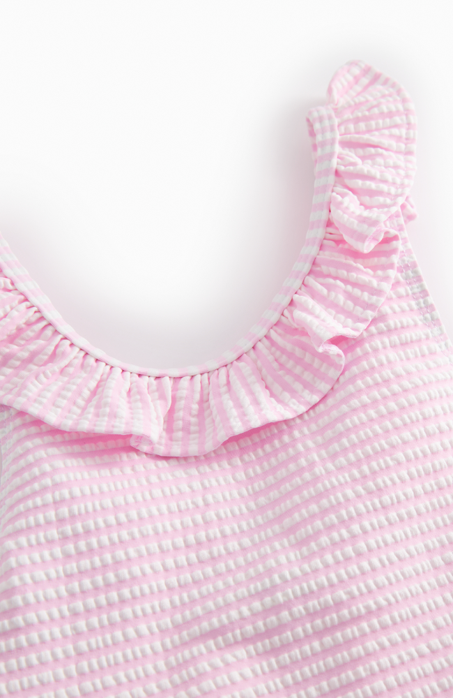 Swilla Bathing Suit - Pink Stripe