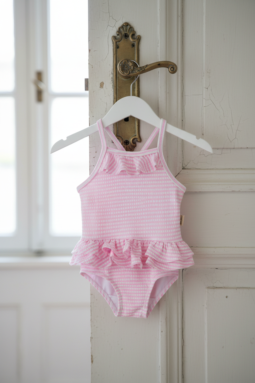 Swinnie Swimsuit - Pink Stripe