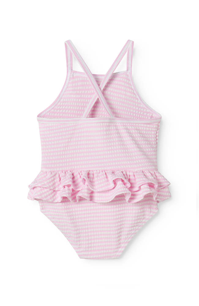 Swinnie Swimsuit - Pink Stripe