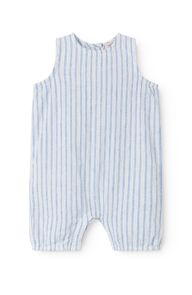 Roventa S. Romper - Surf Blue Stripe