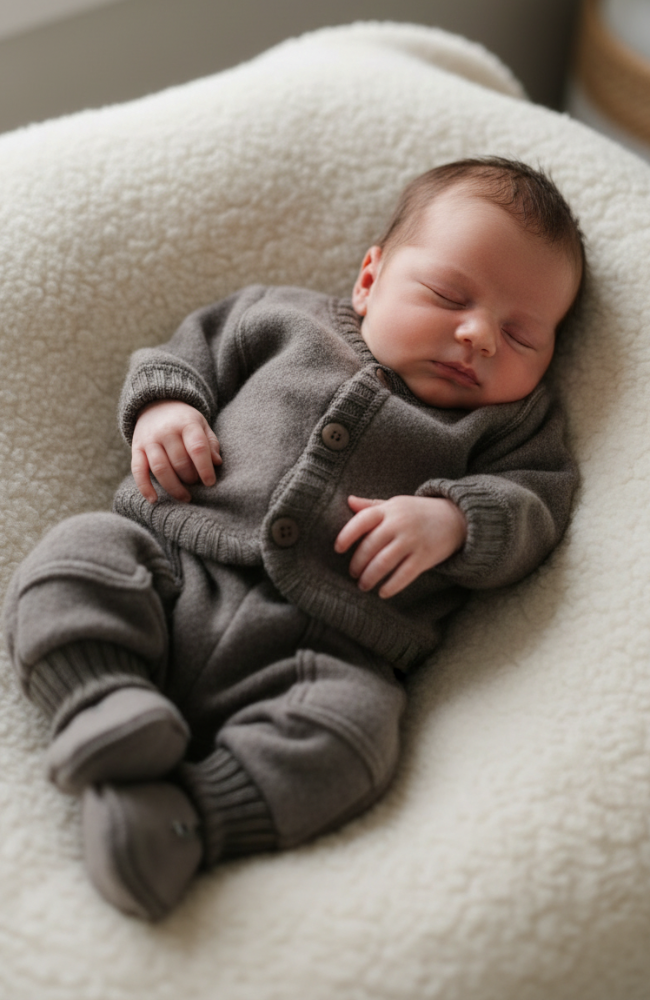 Ullar Cardigan - Chocolate