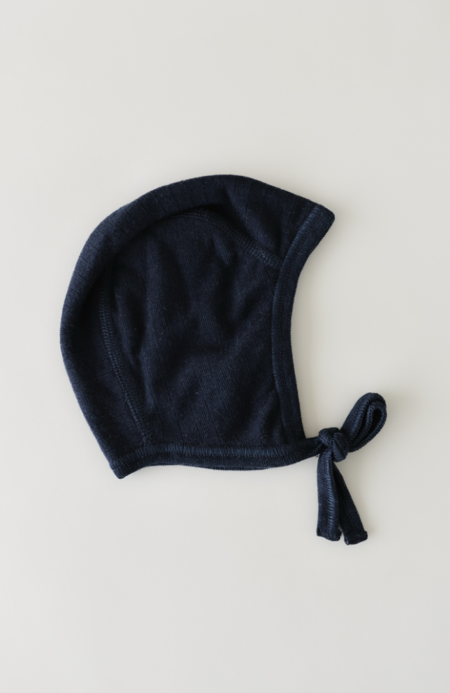 Ullar Ungbarnahúfa - Navy