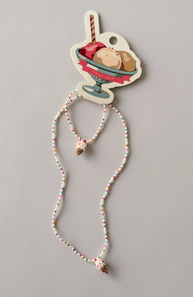 Pearly Cherry Necklace & Bracelate