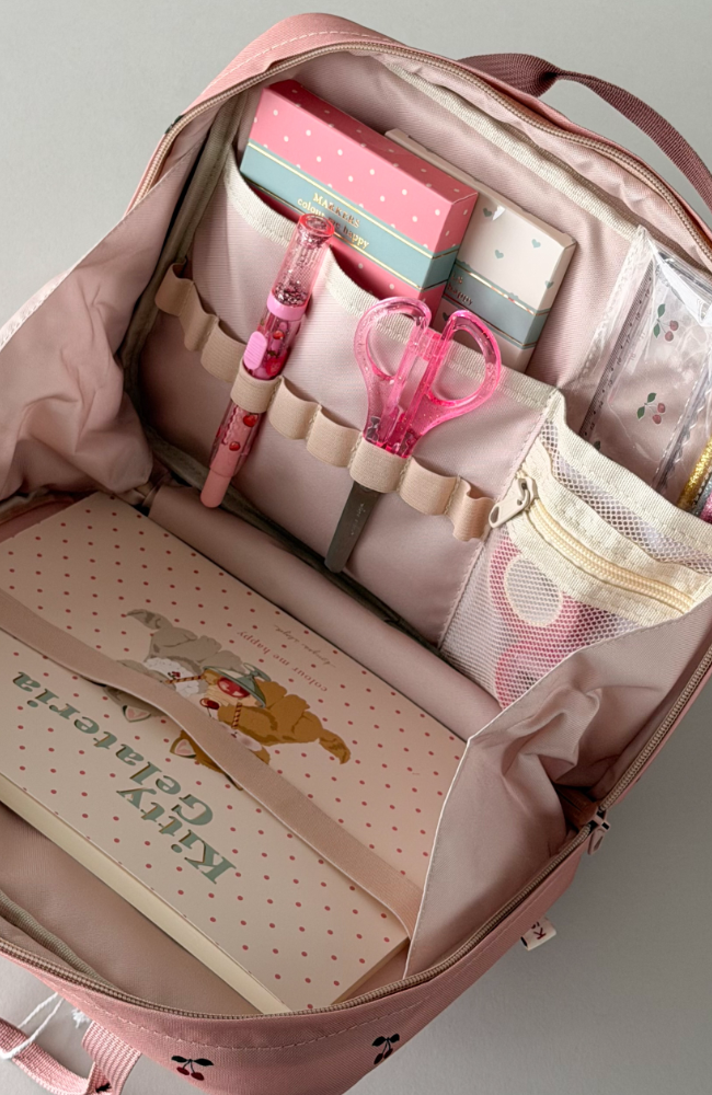 Holiday Essentials Bag - Cherry
