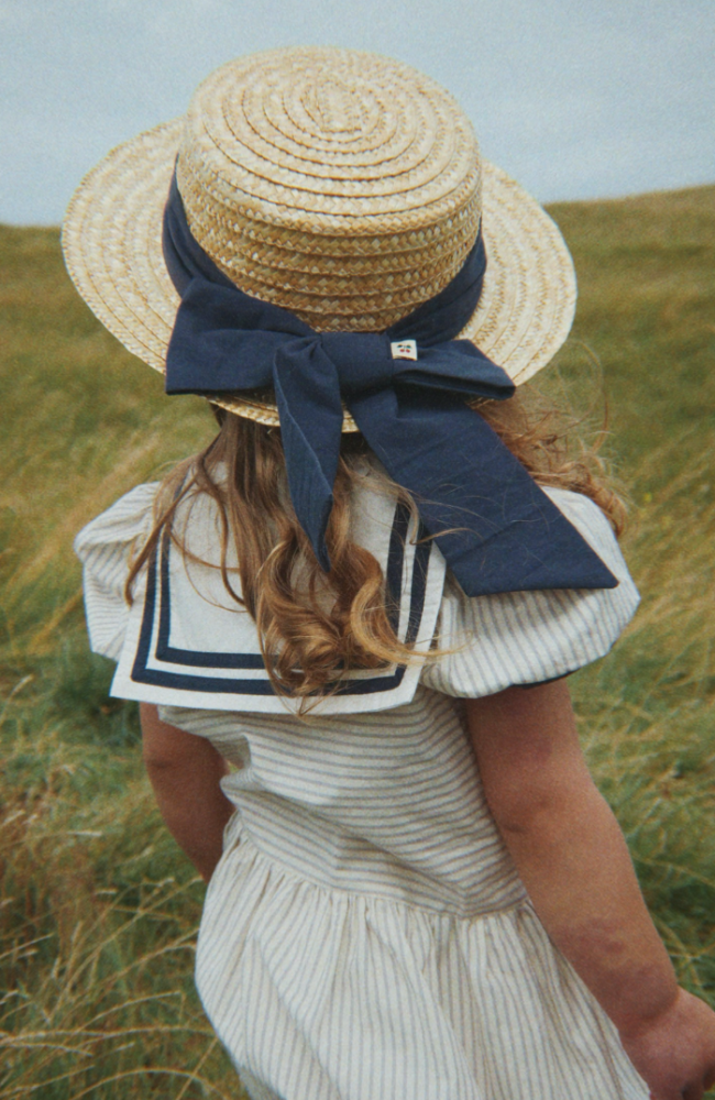 Allie Sailor Dress - Bleu Stripe