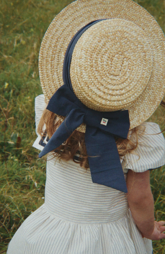 Allie Sailor Dress - Bleu Stripe