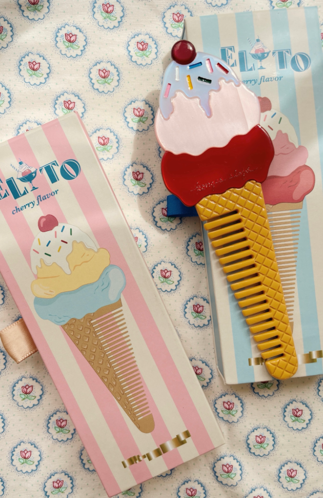 Hair Comb - Ice Cream