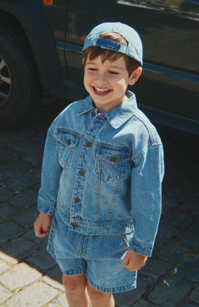 Magot Denim Jacket - Denim Blue