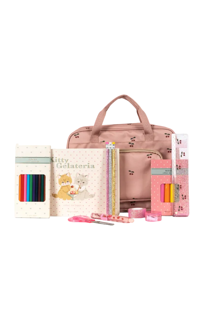 Holiday Essentials Bag - Cherry