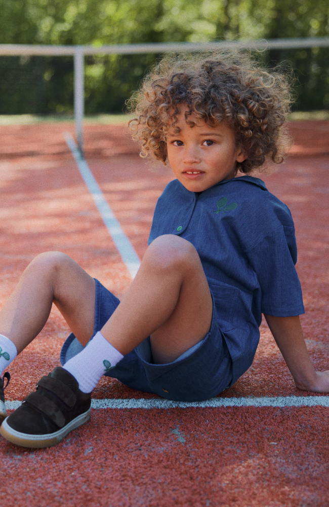 Victor Shirt - Mid Blue