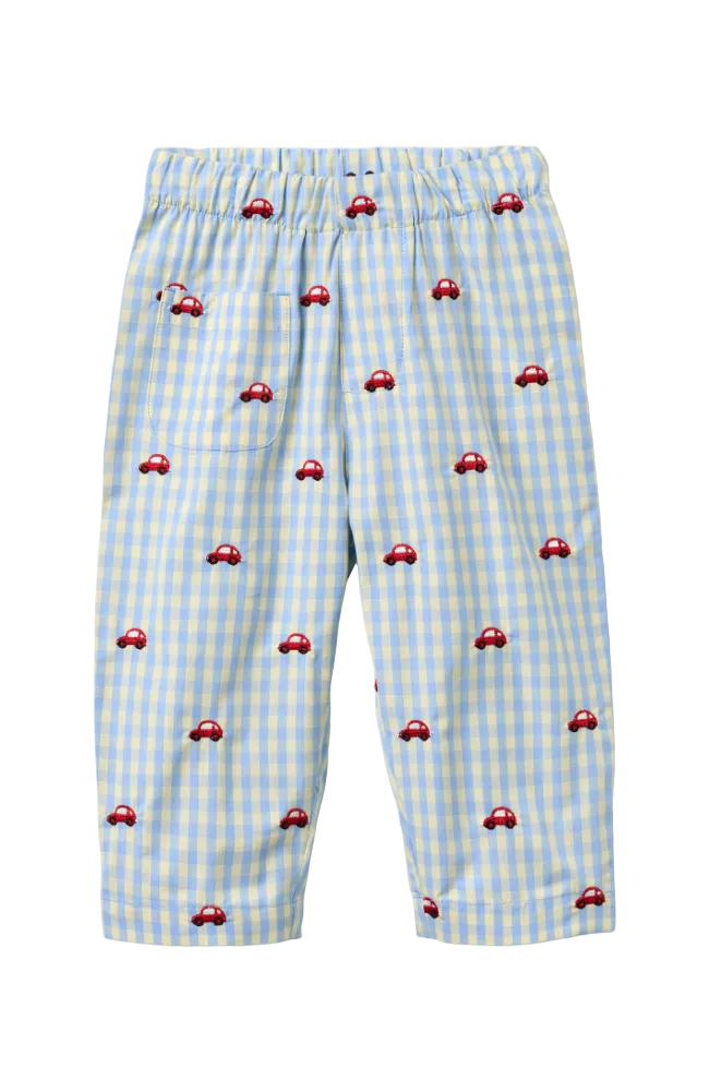 Albert Pants - Blue Gingham