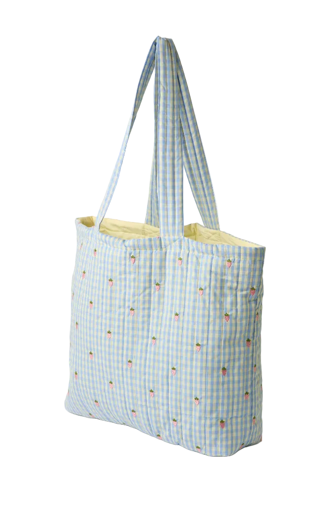 Dolly Mom Bag - Sky Berry Gingham