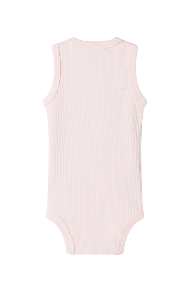 Body Sleeveless Rib - Rosa
