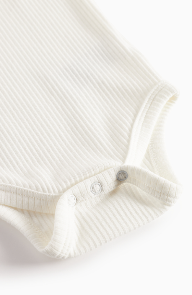 Body Sleeveless Rib - Gentle White