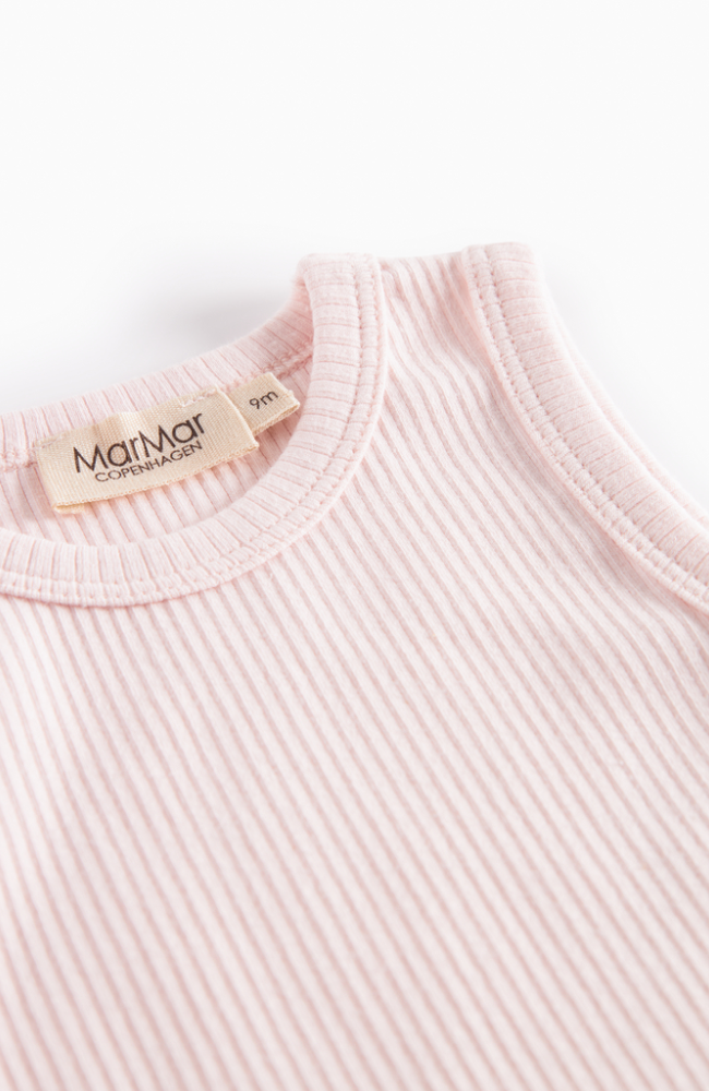 Body Sleeveless Rib - Rosa