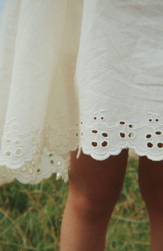 Posey Dress - Antique White