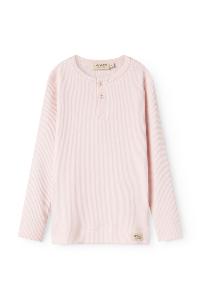 Tee LS Shirt Rib - Rosa