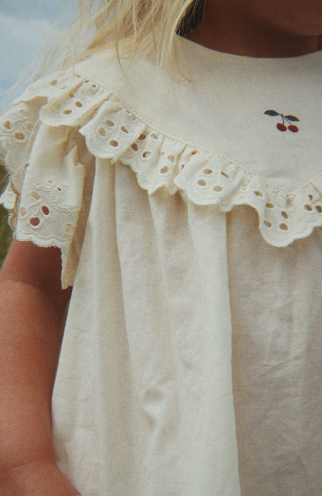 Posey Dress - Antique White