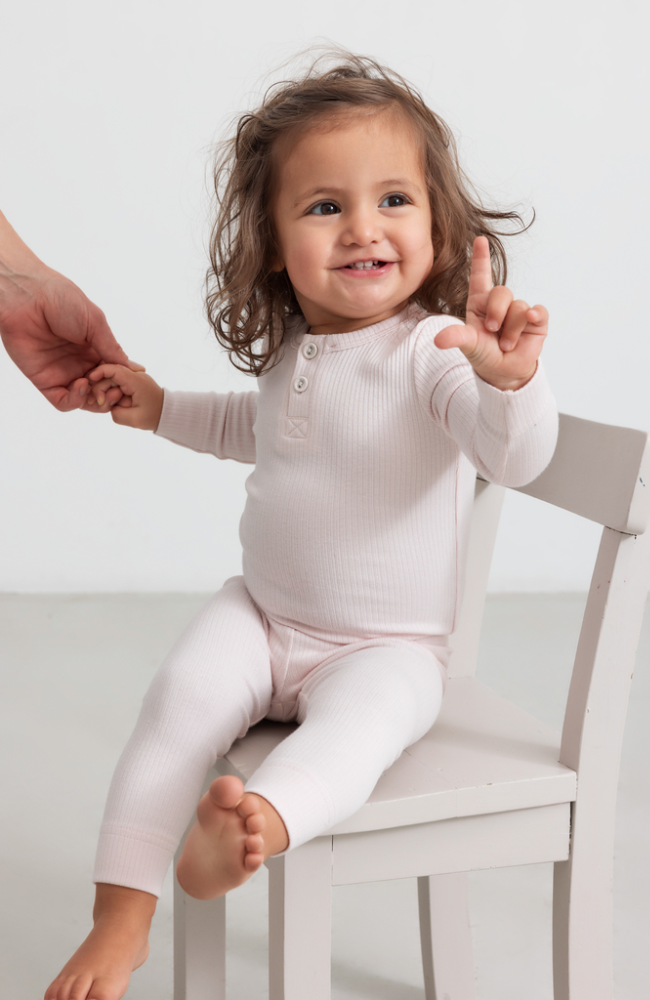 Leggings Rib - Rosa